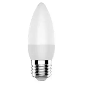 Foco Led tipo Vela Luz Blanca 6w - E27